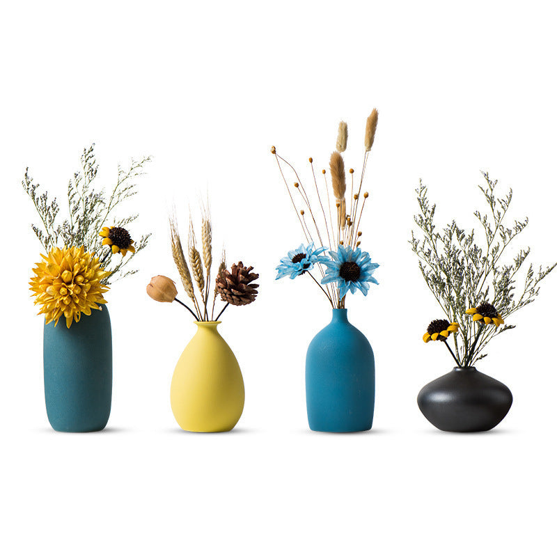 Creative Modern Ceramic Vases – Minimalist Home Decor for Living Room & Table Centerpieces