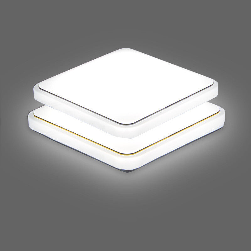 Modern Square LED Ceiling Lamp – Minimalist Lighting Fixture for Living Rooms & Bedrooms