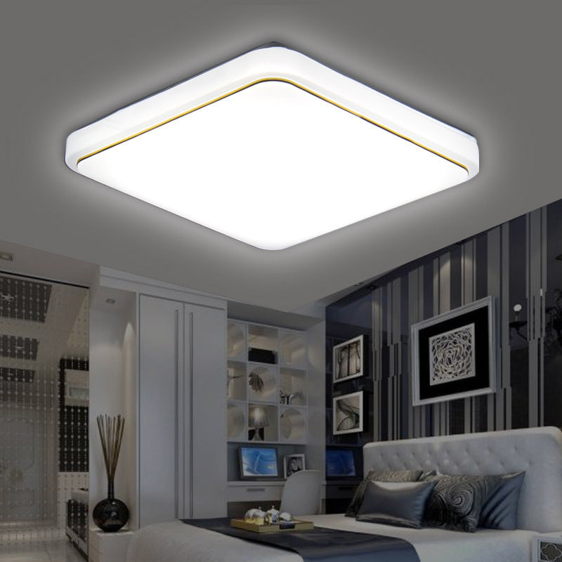 Modern Square LED Ceiling Lamp – Minimalist Lighting Fixture for Living Rooms & Bedrooms