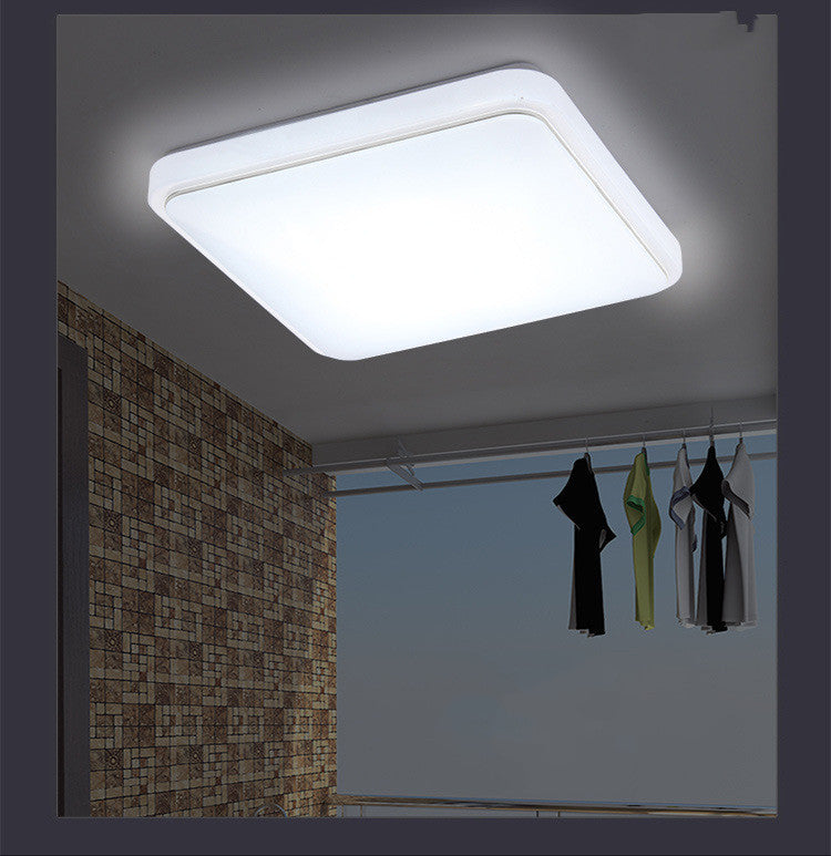 Modern Square LED Ceiling Lamp – Minimalist Lighting Fixture for Living Rooms & Bedrooms