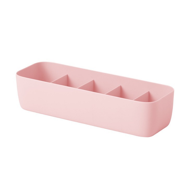 Multi-Compartment Plastic Drawer Organizer – Ideal for Socks, Underwear, Bras, and Accessories