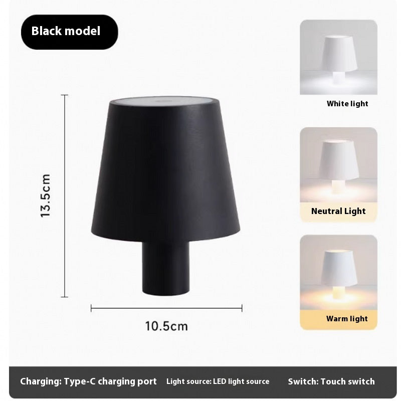 Wine Headlight Charging Dimming Wine Bottle Table Lamp
