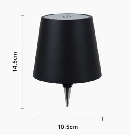Wine Headlight Charging Dimming Wine Bottle Table Lamp