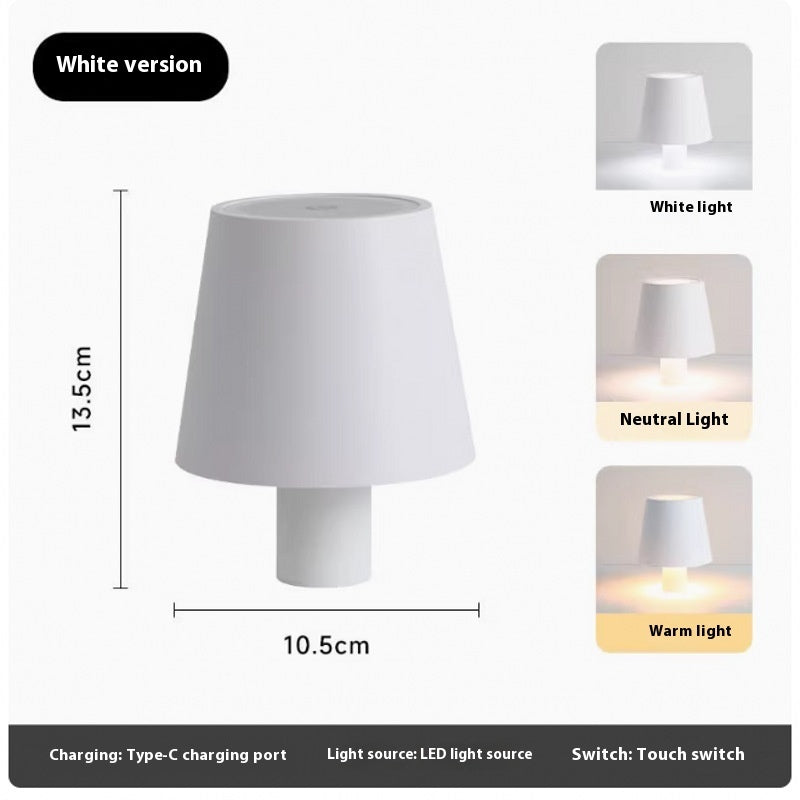 Wine Headlight Charging Dimming Wine Bottle Table Lamp