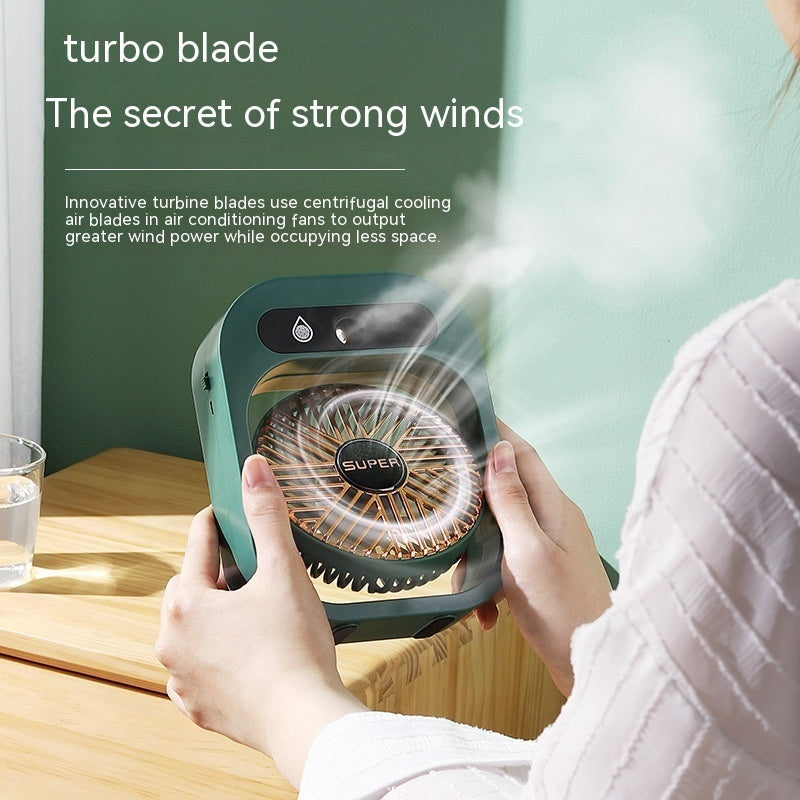 Air Conditioning Desk Misting Fan For Home