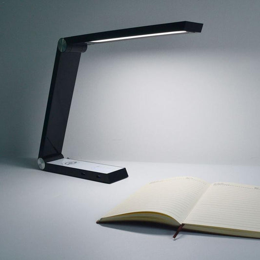 LED Triangle Table Lamp Wireless Charging Led Desk Lamps