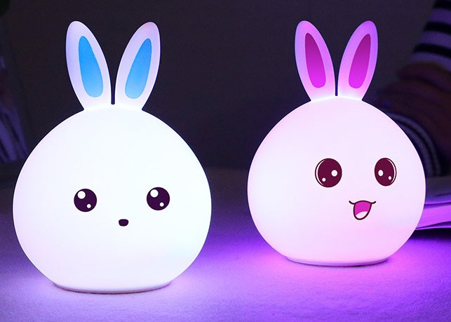 Animal Rabbit Night lamps Touch Sensor