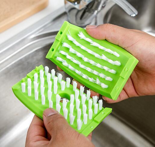 Creative Kitchen Knife And Fork Chopsticks Cleaning Brush