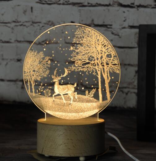 Cute Jellyfish Lamps Romantic LED Touch Children