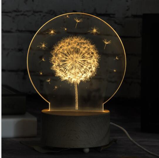 Cute Jellyfish Lamps Romantic LED Touch Children