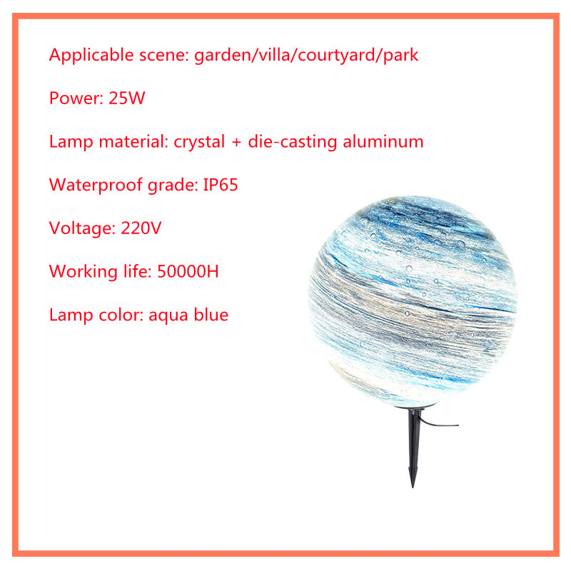 Outdoor Waterproof Villa Garden Grass Earth Lamp