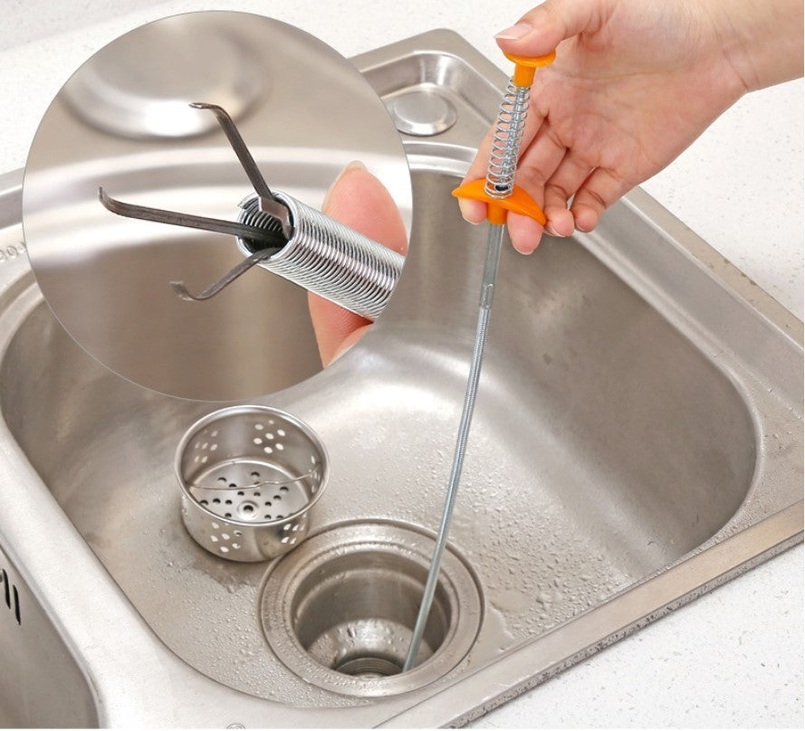 Household Hair Cleaner Drain Clog Remover Cleaning Tools
