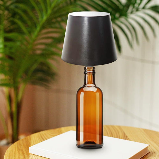 Wine Headlight Charging Dimming Wine Bottle Table Lamp