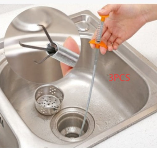 Household Hair Cleaner Drain Clog Remover Cleaning Tools