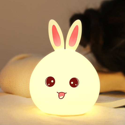 Animal Rabbit Night lamps Touch Sensor