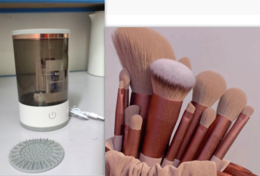 Eye Shadow Brush Cleaning Tool Portable Electric Makeup Brush