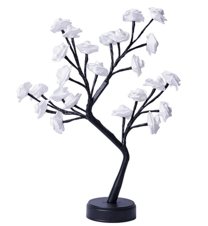 Table Lamp Flower Tree Rose Lamps Fairy Desk