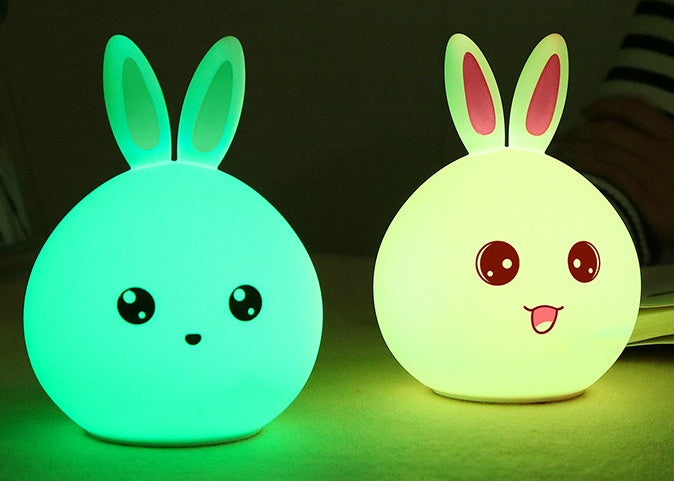 Animal Rabbit Night lamps Touch Sensor