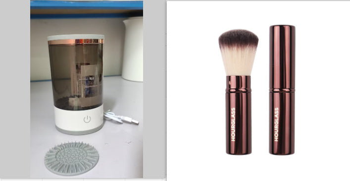 Eye Shadow Brush Cleaning Tool Portable Electric Makeup Brush