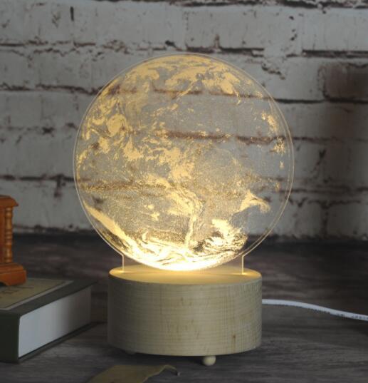 Cute Jellyfish Lamps Romantic LED Touch Children