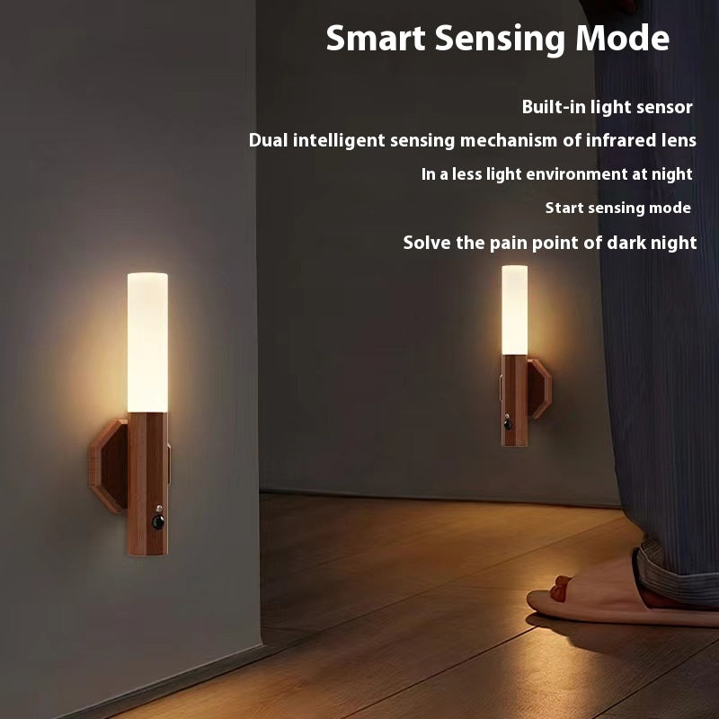 Magnetic Wall Lamp Motion Sensor USB Night Light