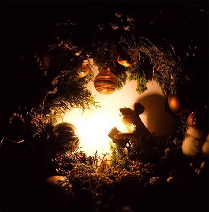 Creative Nordic Resin Mouse Table Lamp Desk