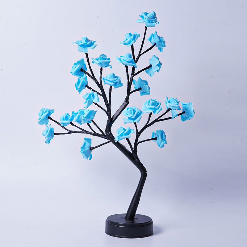 Table Lamp Flower Tree Rose Lamps Fairy Desk