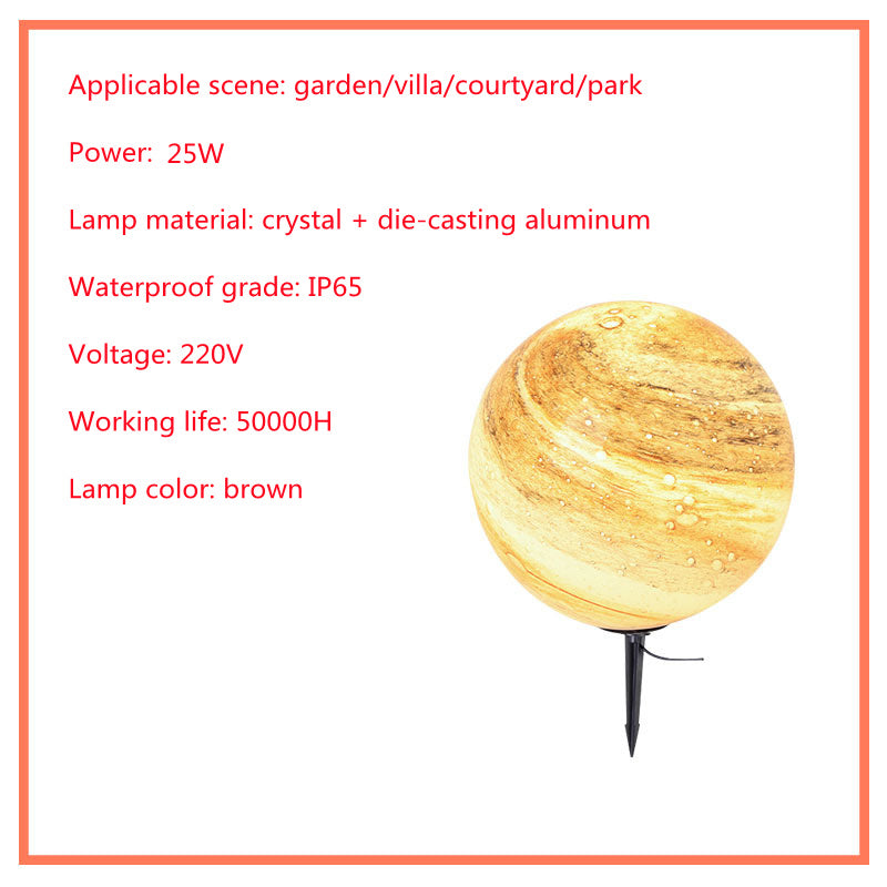 Outdoor Waterproof Villa Garden Grass Earth Lamp