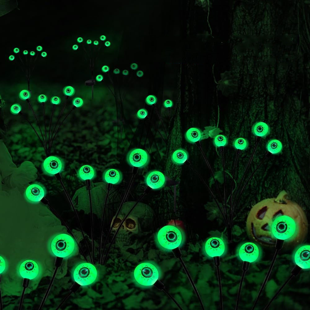 Solar-powered String Lights Eye Lamp