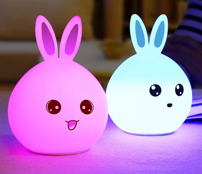 Animal Rabbit Night lamps Touch Sensor
