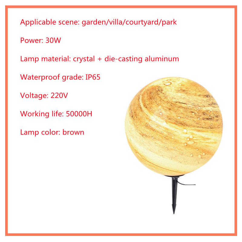 Outdoor Waterproof Villa Garden Grass Earth Lamp