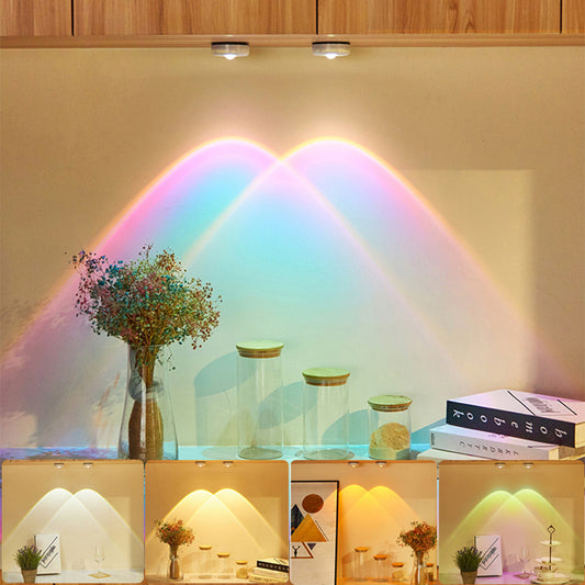 Furniture Battery Powered Sunset Nightlight Wall Lamp