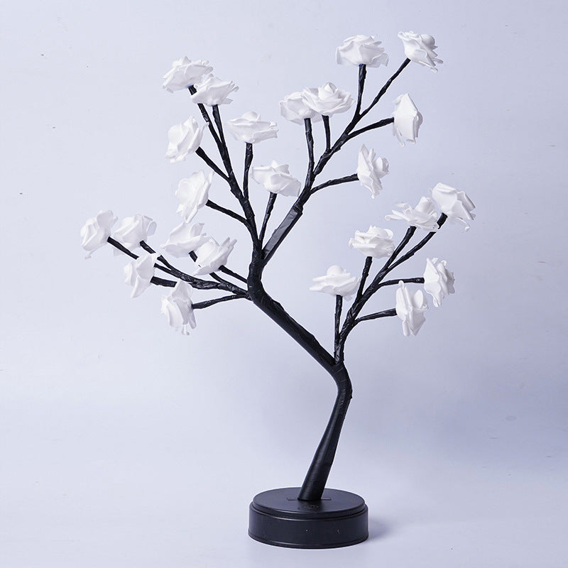Table Lamp Flower Tree Rose Lamps Fairy Desk