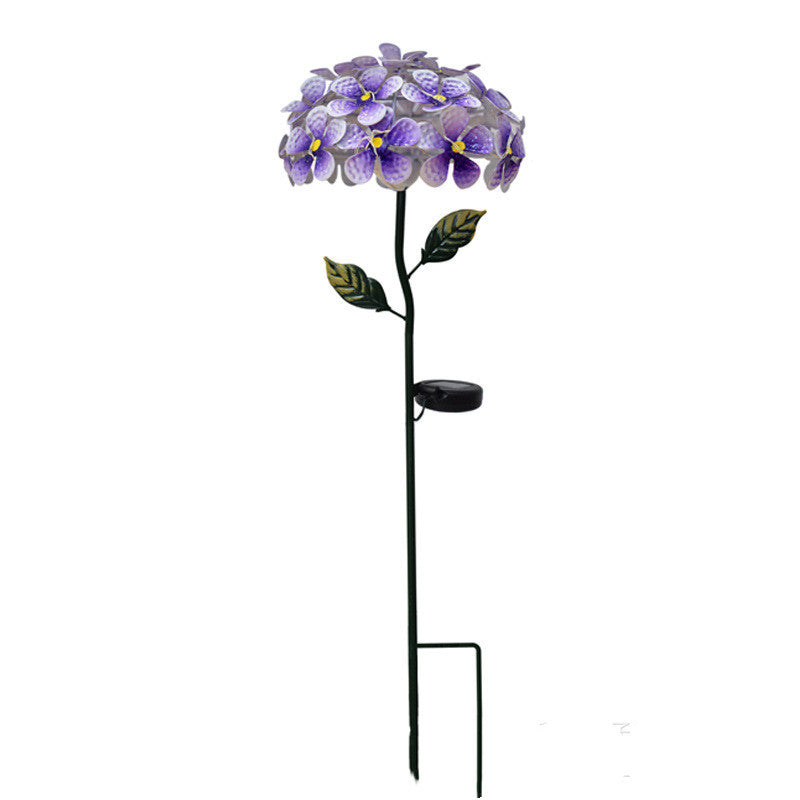 Simulation Flower Outdoor Garden Lawn Stakes Lamps