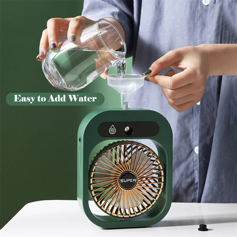 Air Conditioning Desk Misting Fan For Home