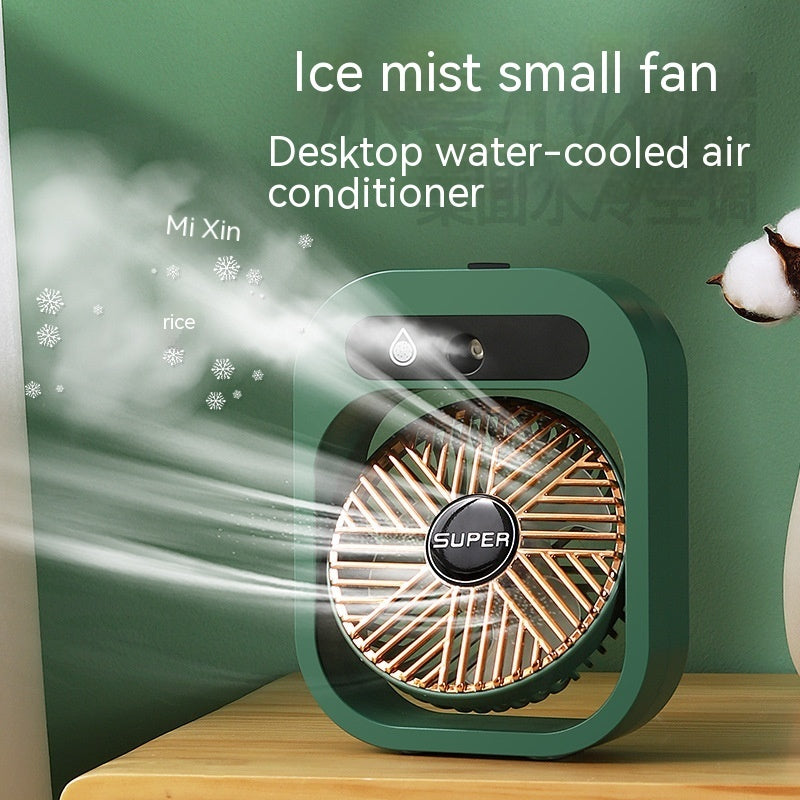 Air Conditioning Desk Misting Fan For Home