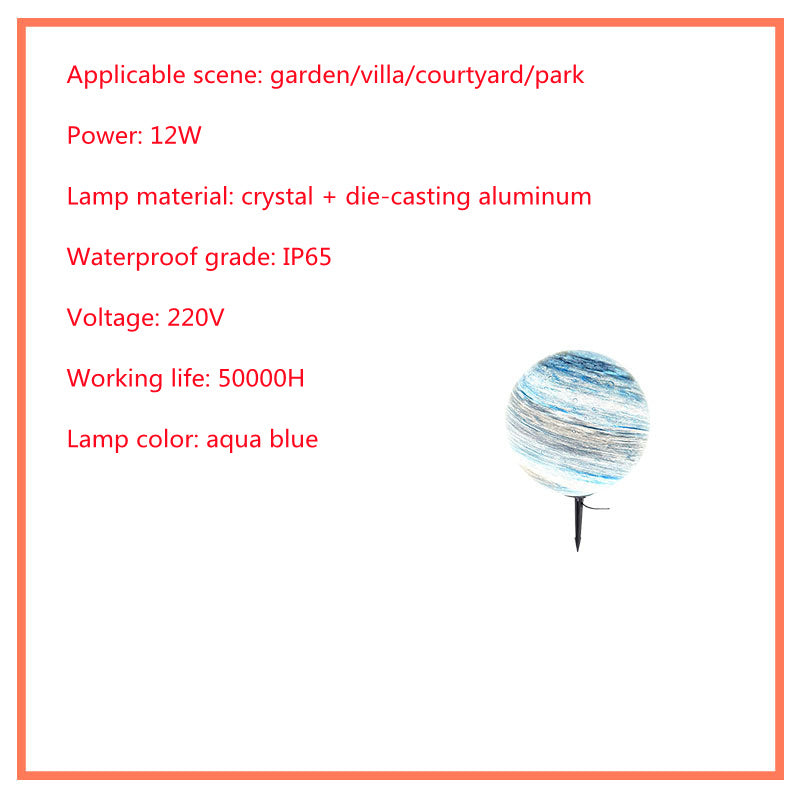 Outdoor Waterproof Villa Garden Grass Earth Lamp
