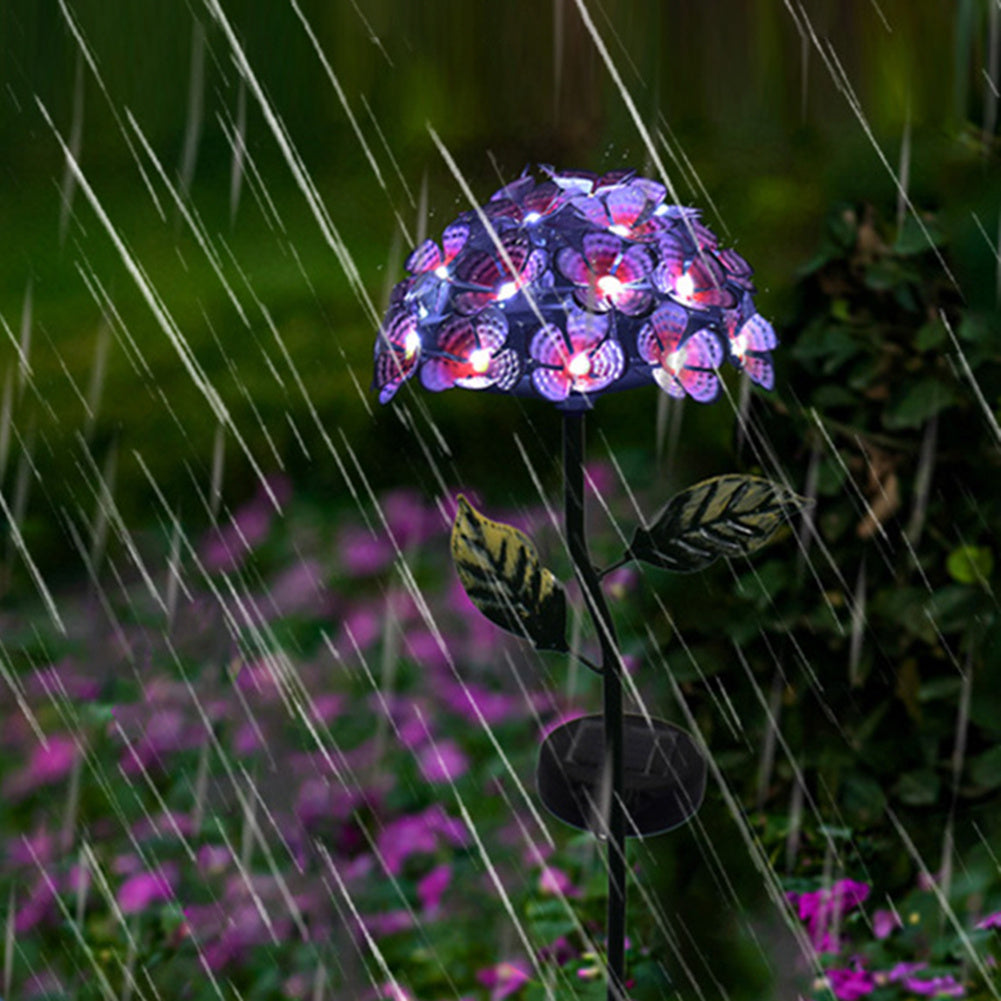 Simulation Flower Outdoor Garden Lawn Stakes Lamps