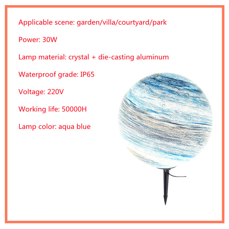 Outdoor Waterproof Villa Garden Grass Earth Lamp