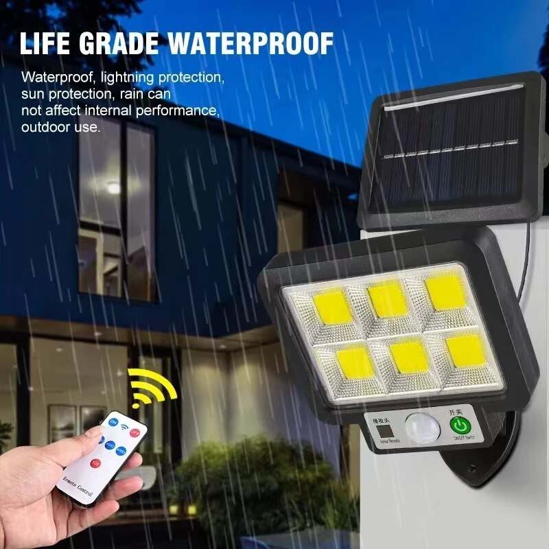 3 Mode Waterproof Lamps Garden Street Lighting