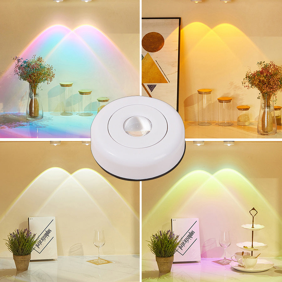 Furniture Battery Powered Sunset Nightlight Wall Lamp