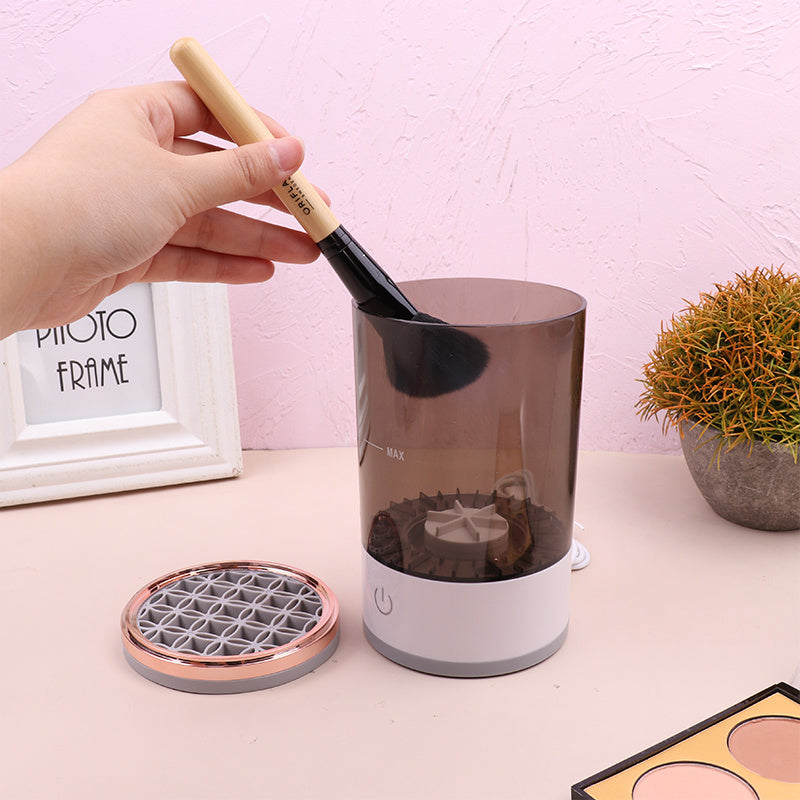 Eye Shadow Brush Cleaning Tool Portable Electric Makeup Brush