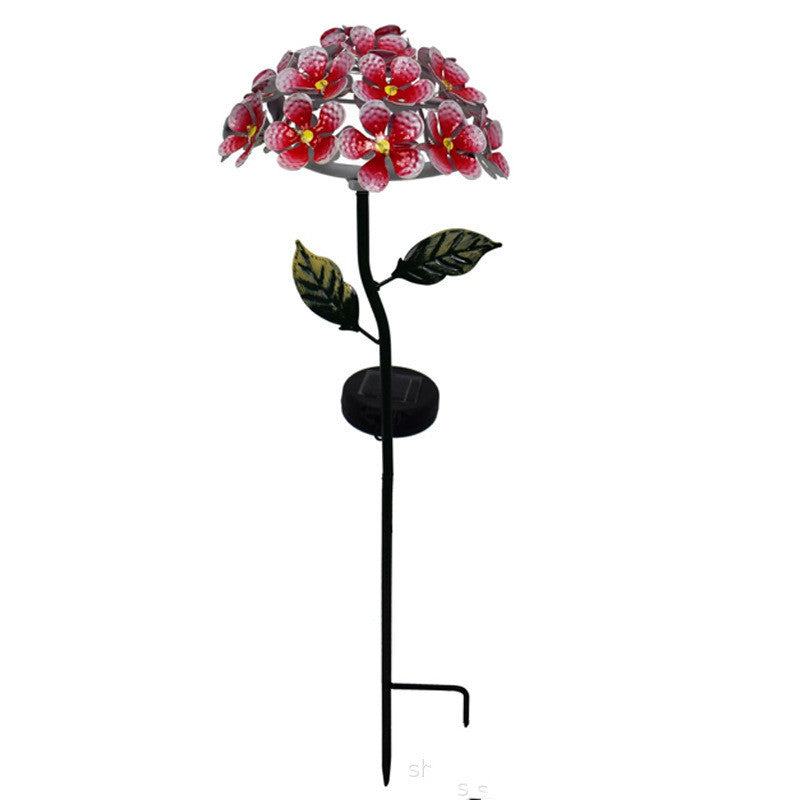 Simulation Flower Outdoor Garden Lawn Stakes Lamps